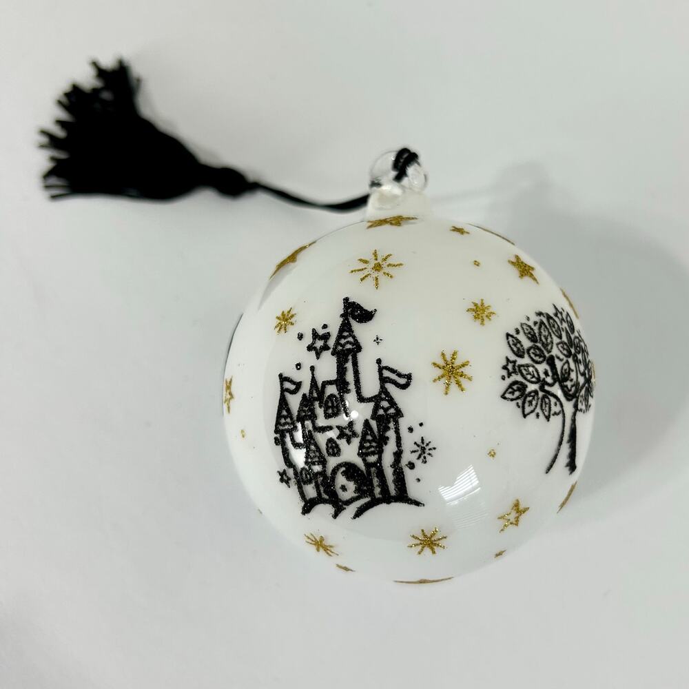 Disney Parks Christmas Ornament Walt Disney World 4 Theme Parks Blown Glass